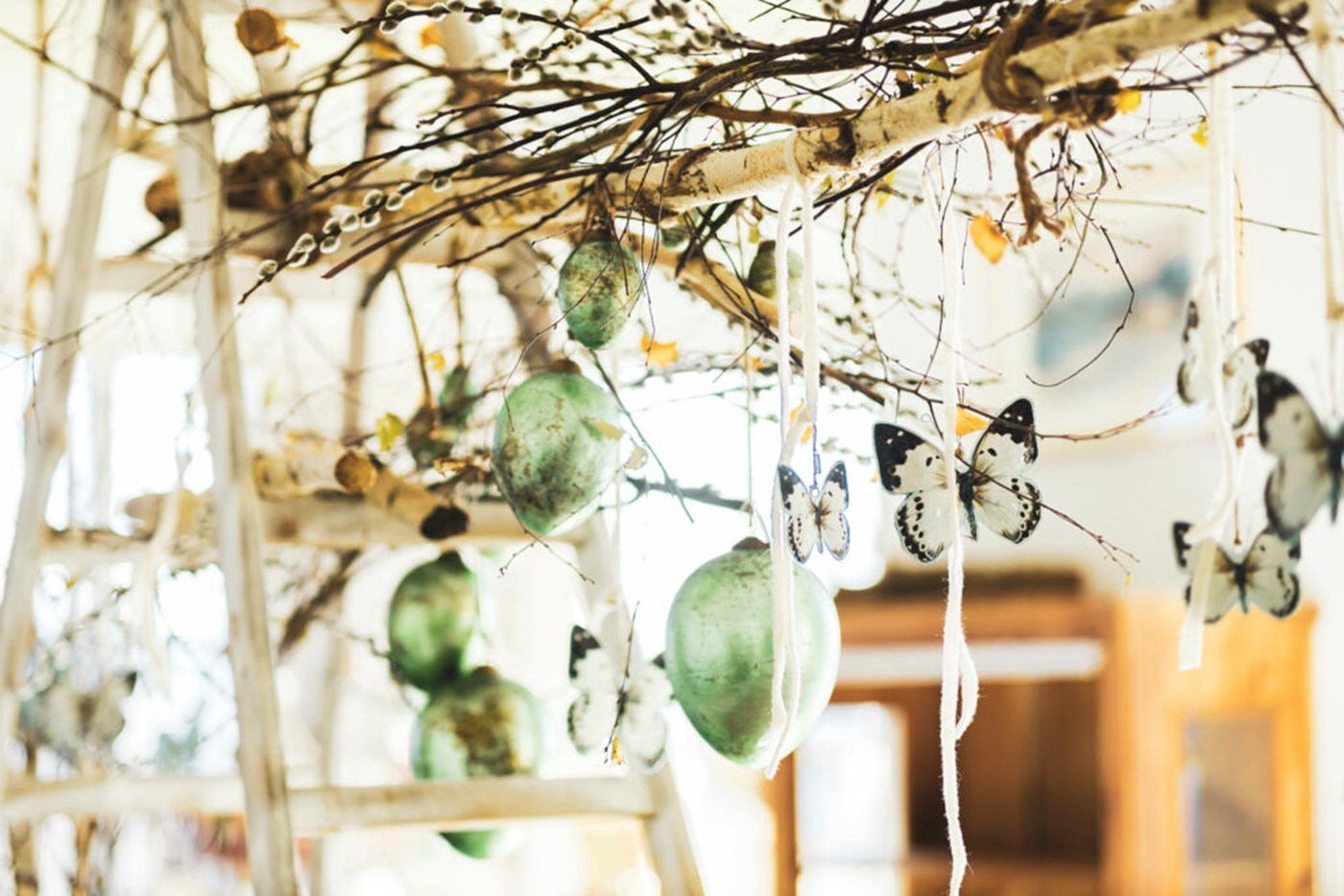 Schloss Burgau Osterausstellung Eier