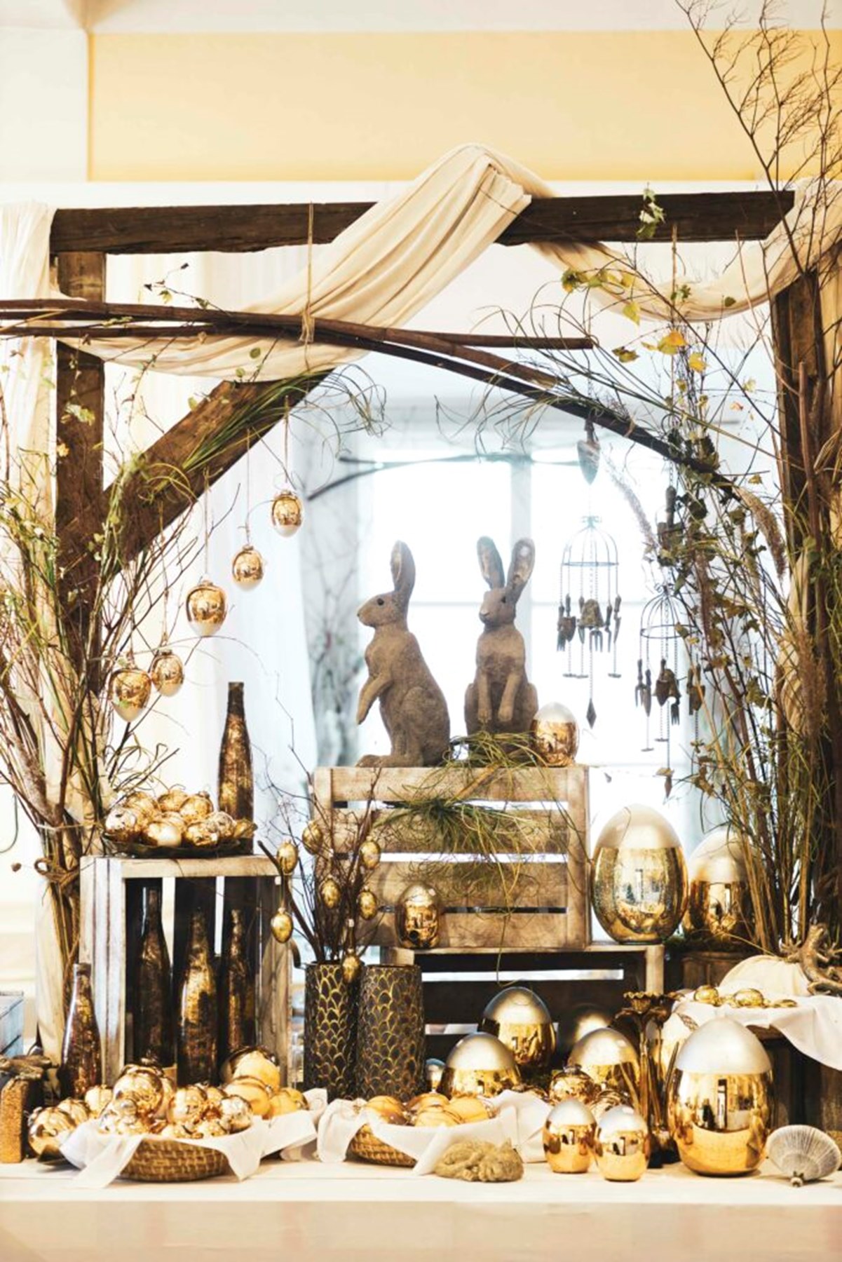 Schloss Burgau Osterausstellung Hasen