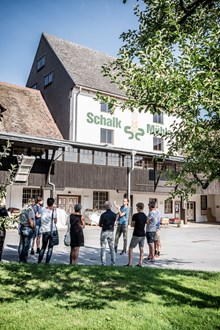 Schalk Mühle Innenhof